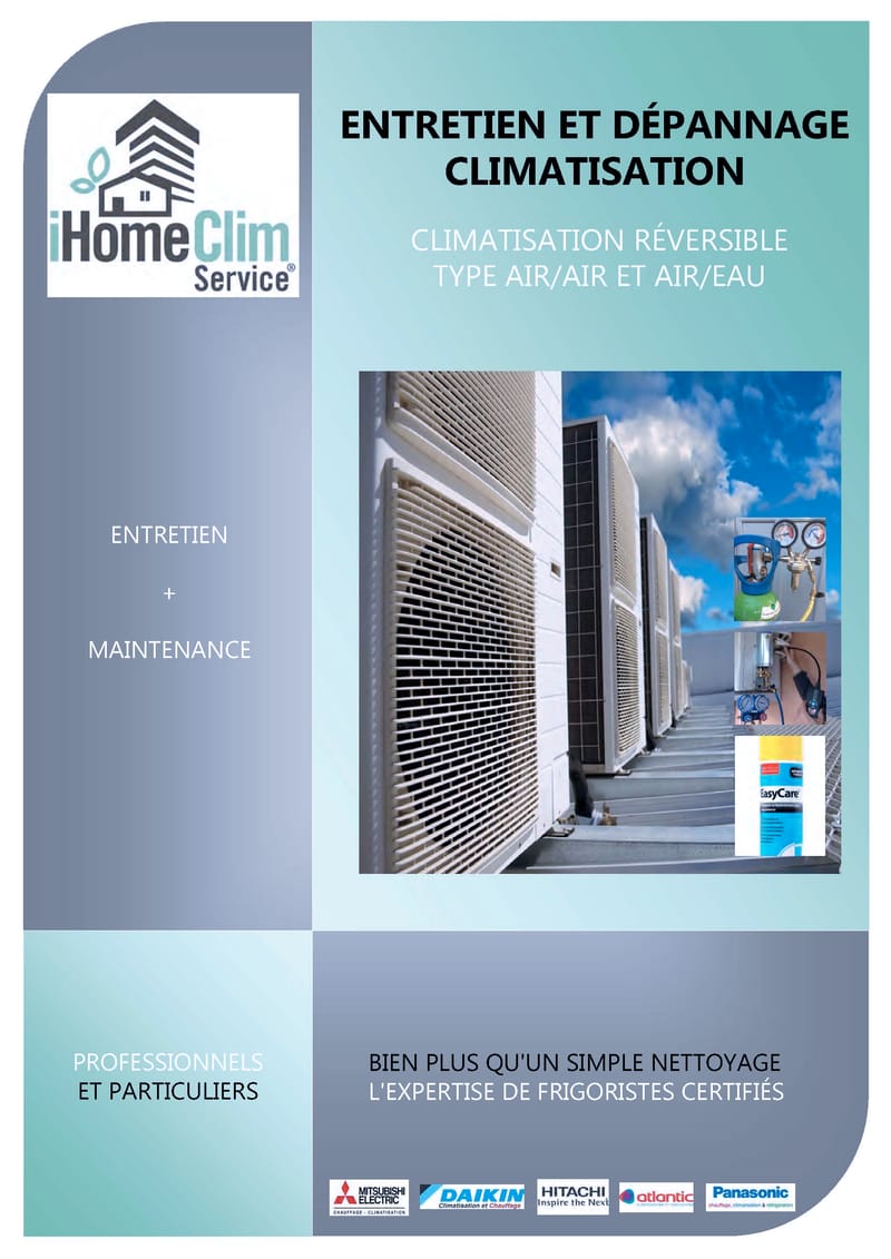 Entretien et Maintenance de Climatisation