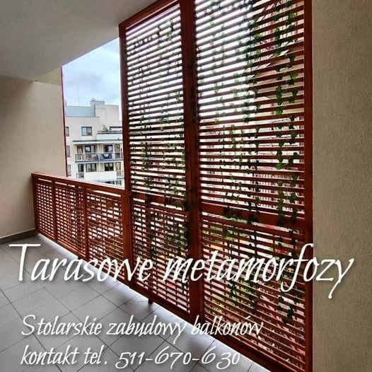 Pergola balkonowa/ tarasowa