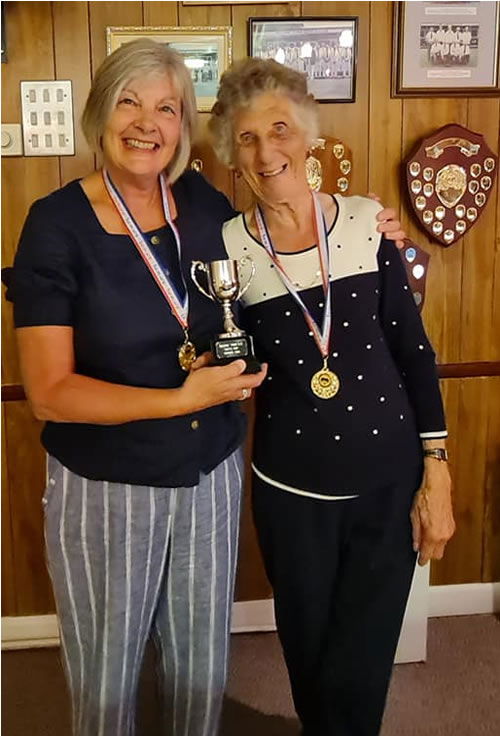 Ladies' Pairs Winners -