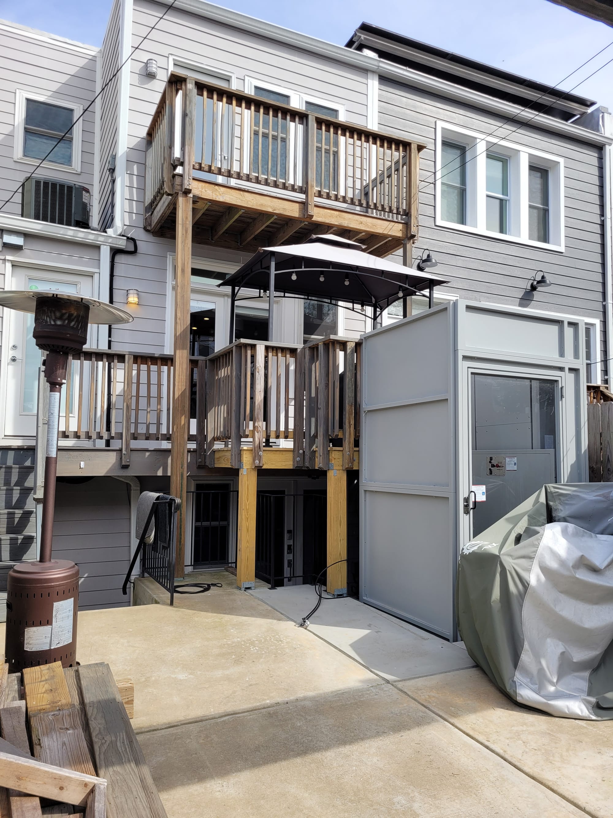 REAR YARD RESIDENTIAL LIFT MODIFICATIONS