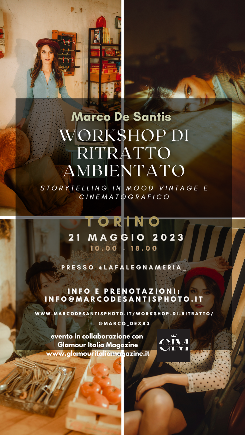 Workshop di ritratto ambientato
