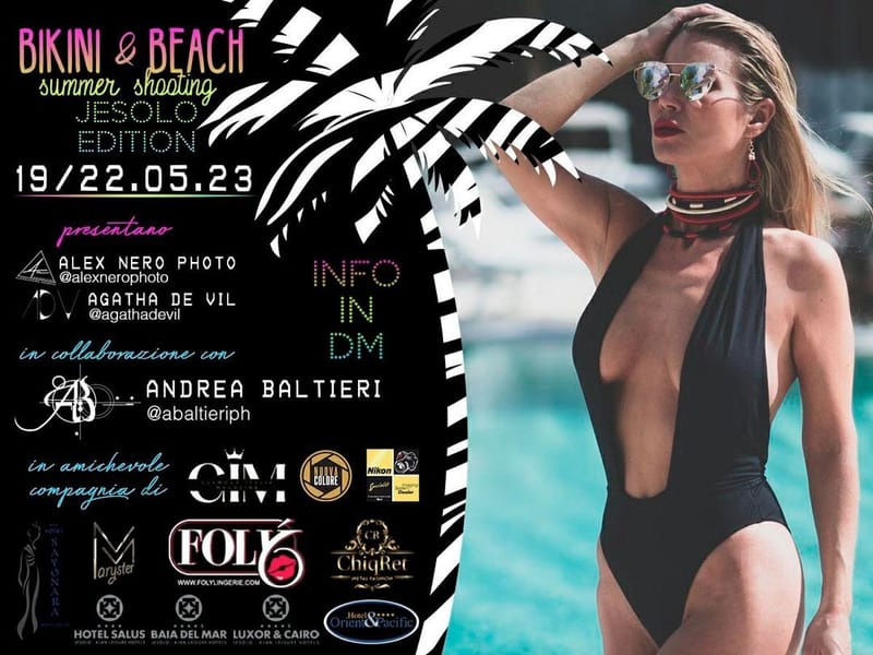 BIKINI & BEACH SUMMER SHOOTING JESOLO EDITION 27 e 28 maggio 2023