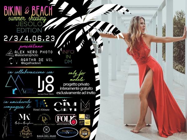 BIKINI & BEACH SUMMER SHOOTING JESOLO EDITION 2-3-4 giugno 2023