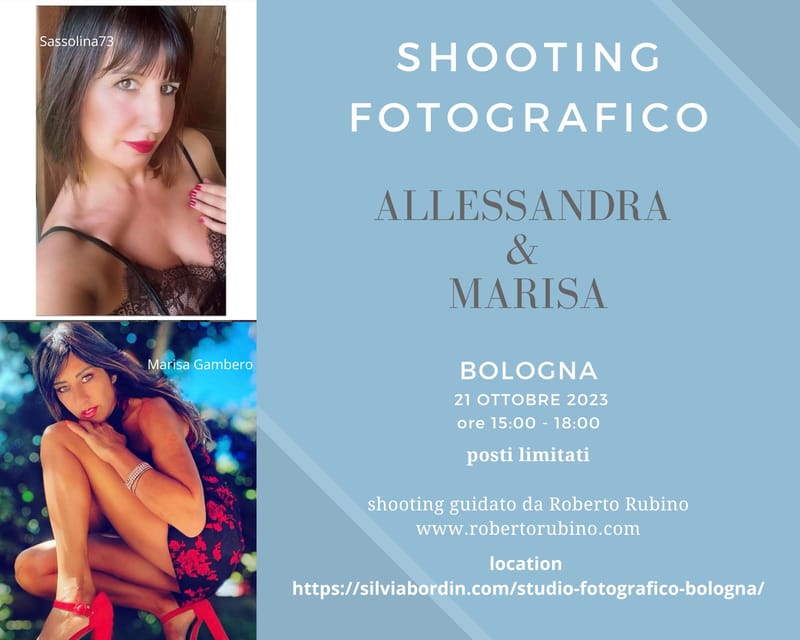 Shooting Bologna - Marisa e Alessandra