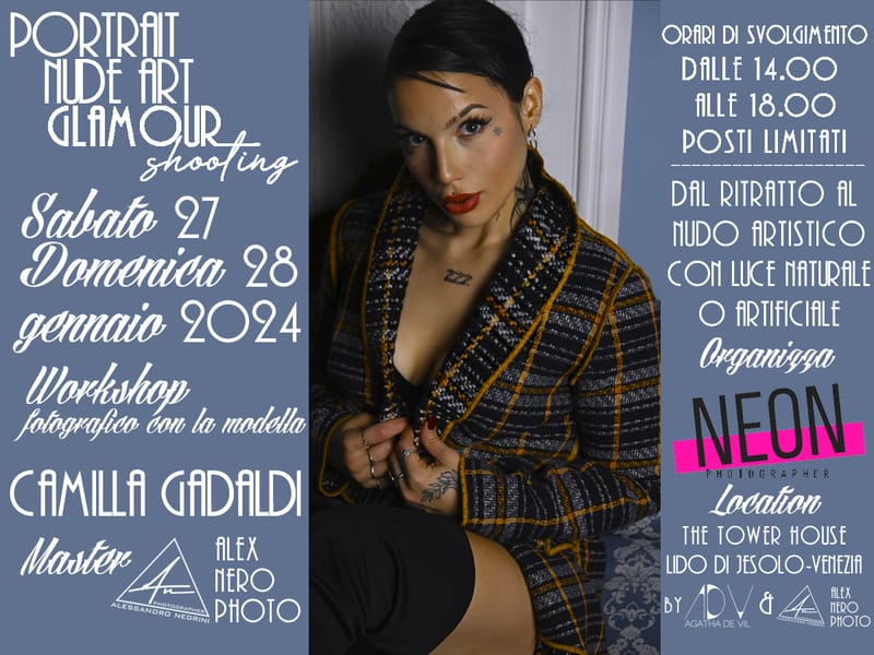Workshop di Alex Nero con Camilla Gadaldi e Lasnorlax