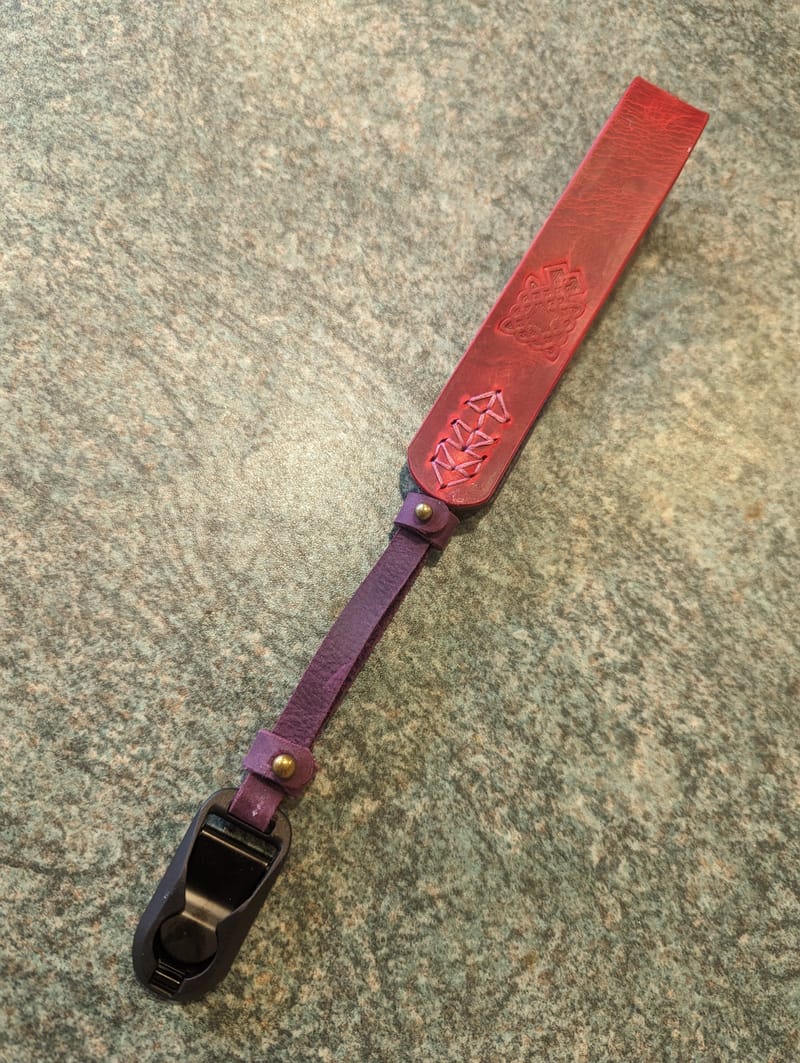 Camera hand strap commission