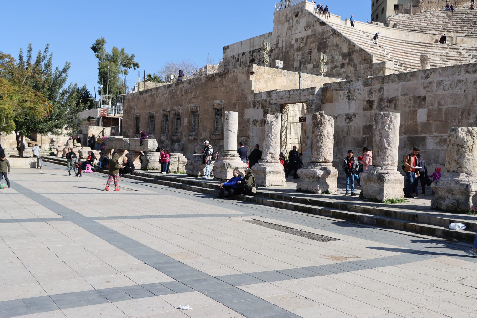 Roman Theater Entrance