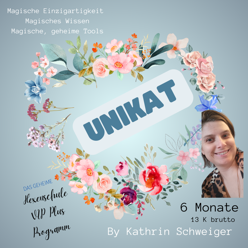 Unikat- 6 Monatsprogramm mit geheimen Tools