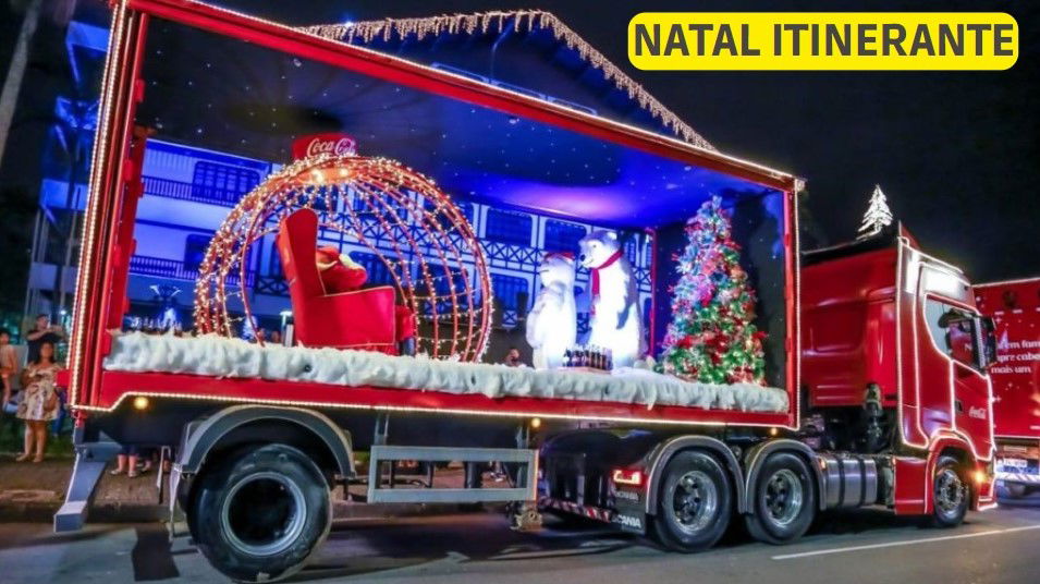 Vários projetos natalinos para comunidade