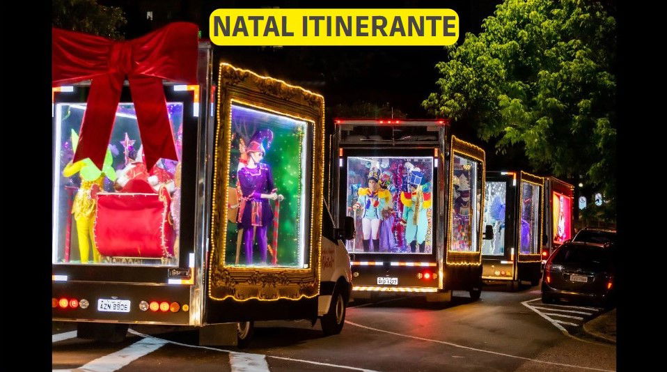 Vários projetos natalinos para comunidade