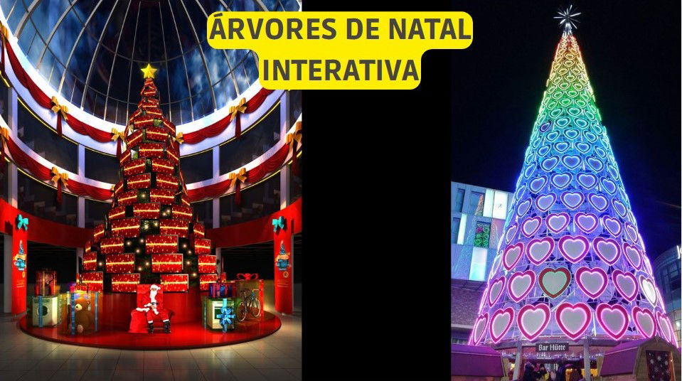 Vários projetos natalinos para comunidade