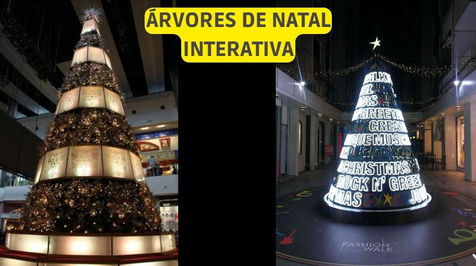 Vários projetos natalinos para comunidade