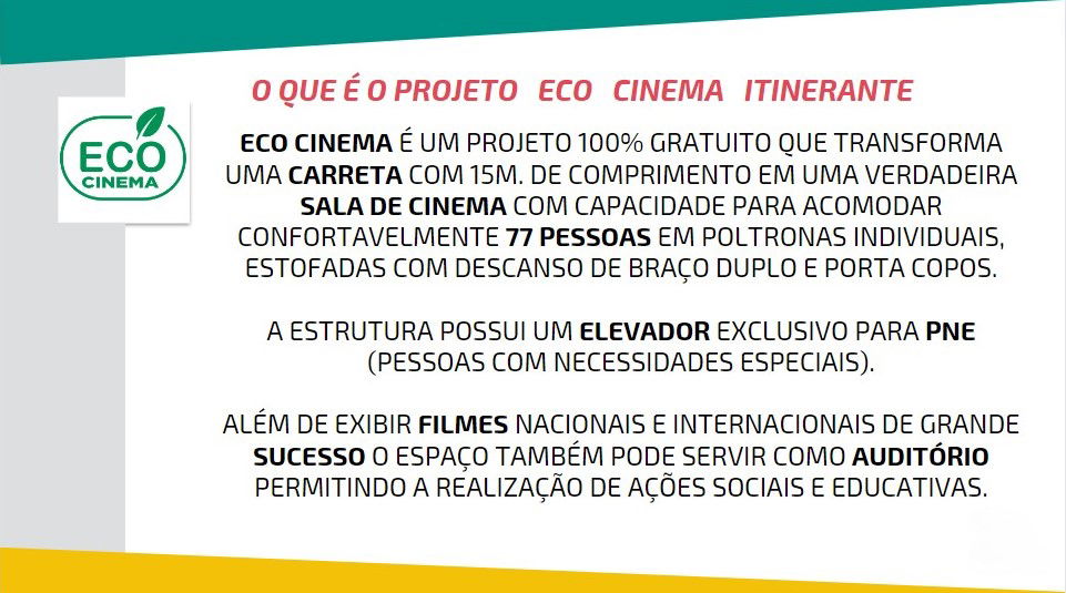 Cinema Itinerante Sustentável