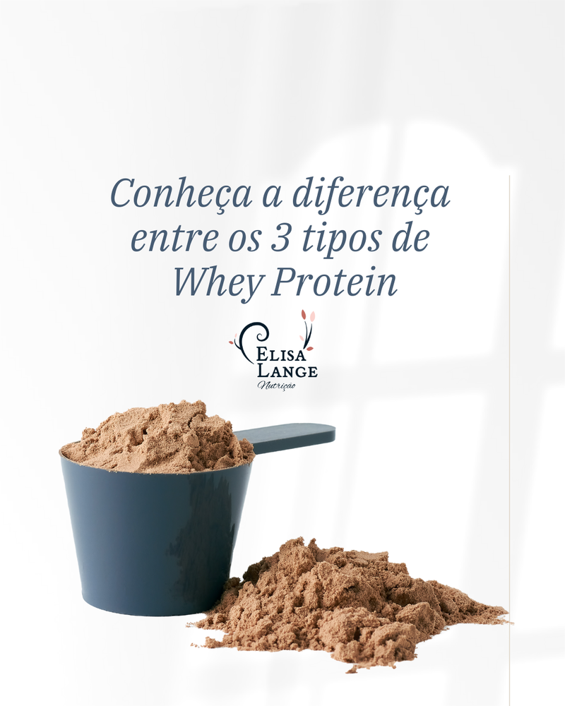 Conheça a diferença entre os 3 tipos de Whey Protein