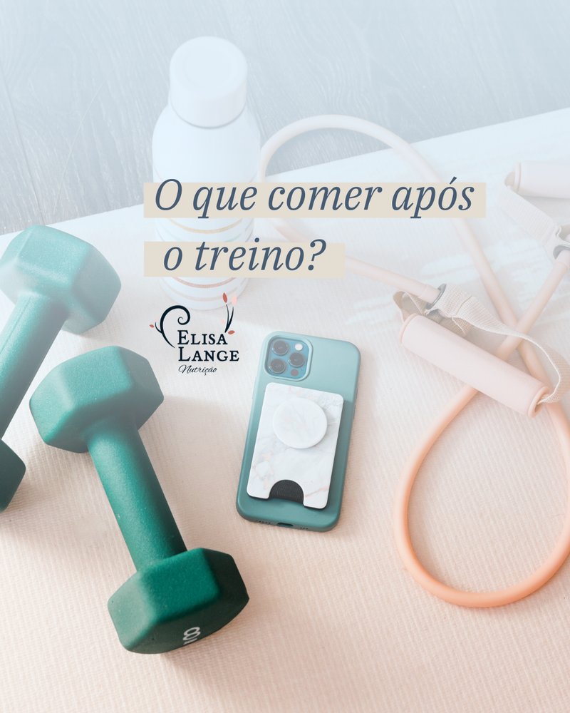 O que comer após o treino?