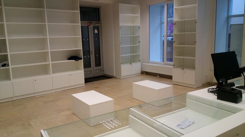 Interiér prodejny zdravotnických potřeb Přerov