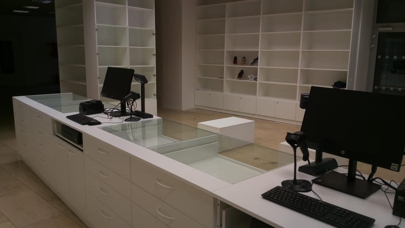 Interiér prodejny zdravotnických potřeb Přerov