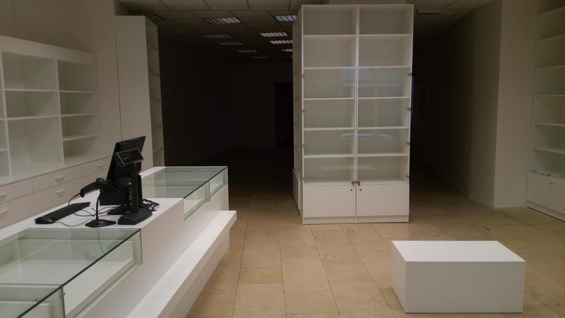 Interiér prodejny zdravotnických potřeb Přerov