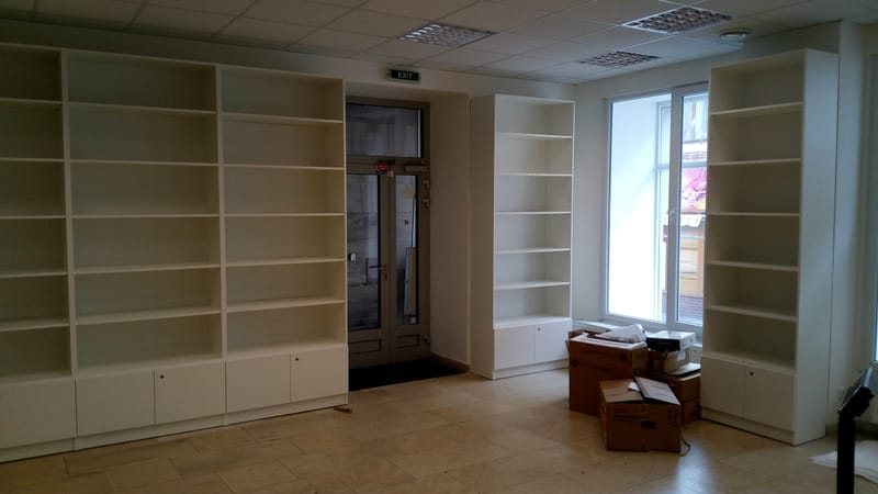 Interiér prodejny zdravotnických potřeb Přerov