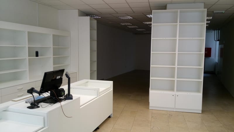 Interiér prodejny zdravotnických potřeb Přerov