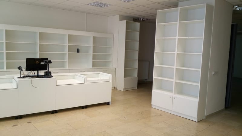 Interiér prodejny zdravotnických potřeb Přerov