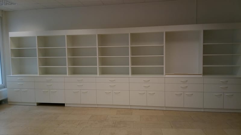 Interiér prodejny zdravotnických potřeb Přerov