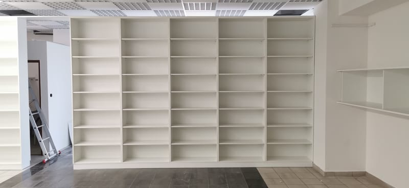 Interiér prodejny zdravotnických potřeb  Olomouc