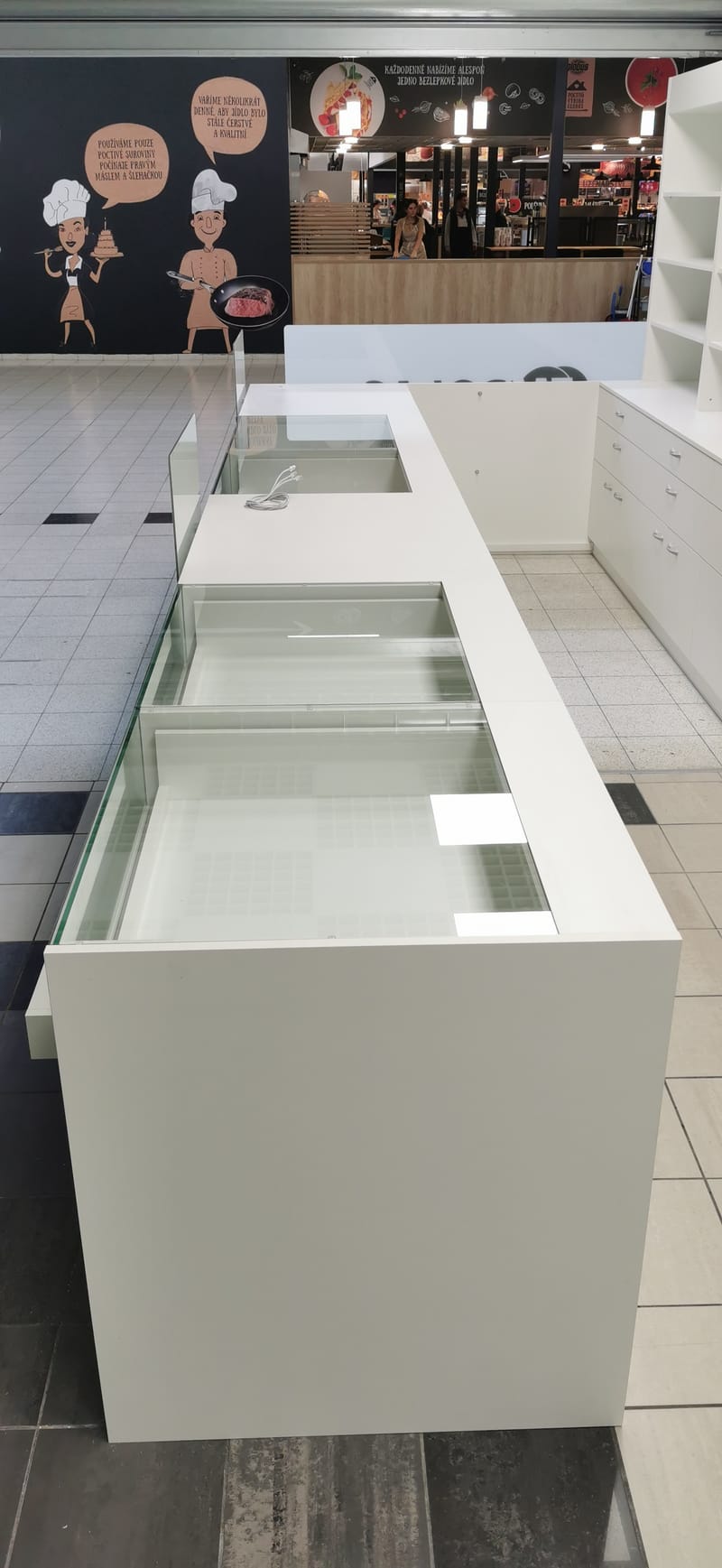 Interiér prodejny zdravotnických potřeb  Olomouc