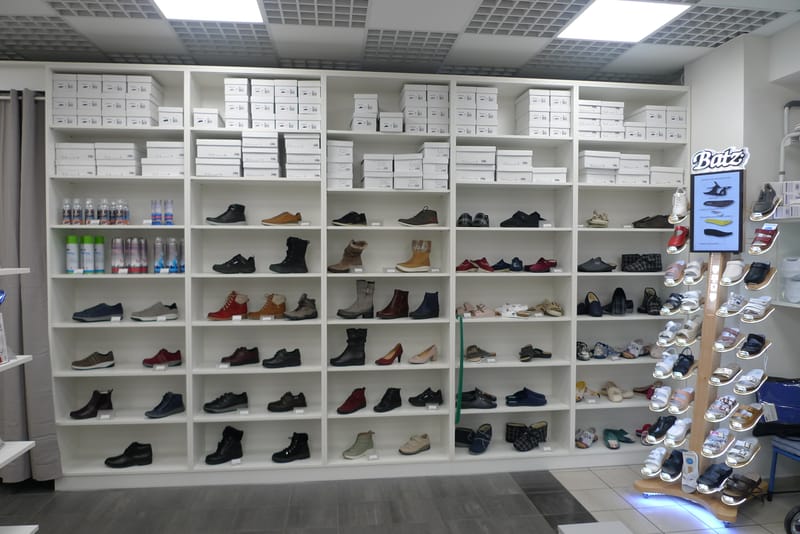 Interiér prodejny zdravotnických potřeb  Olomouc