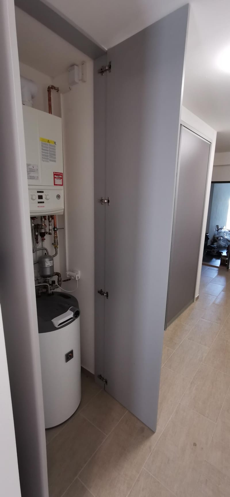 Vestavěné skříně a kryty na kotle