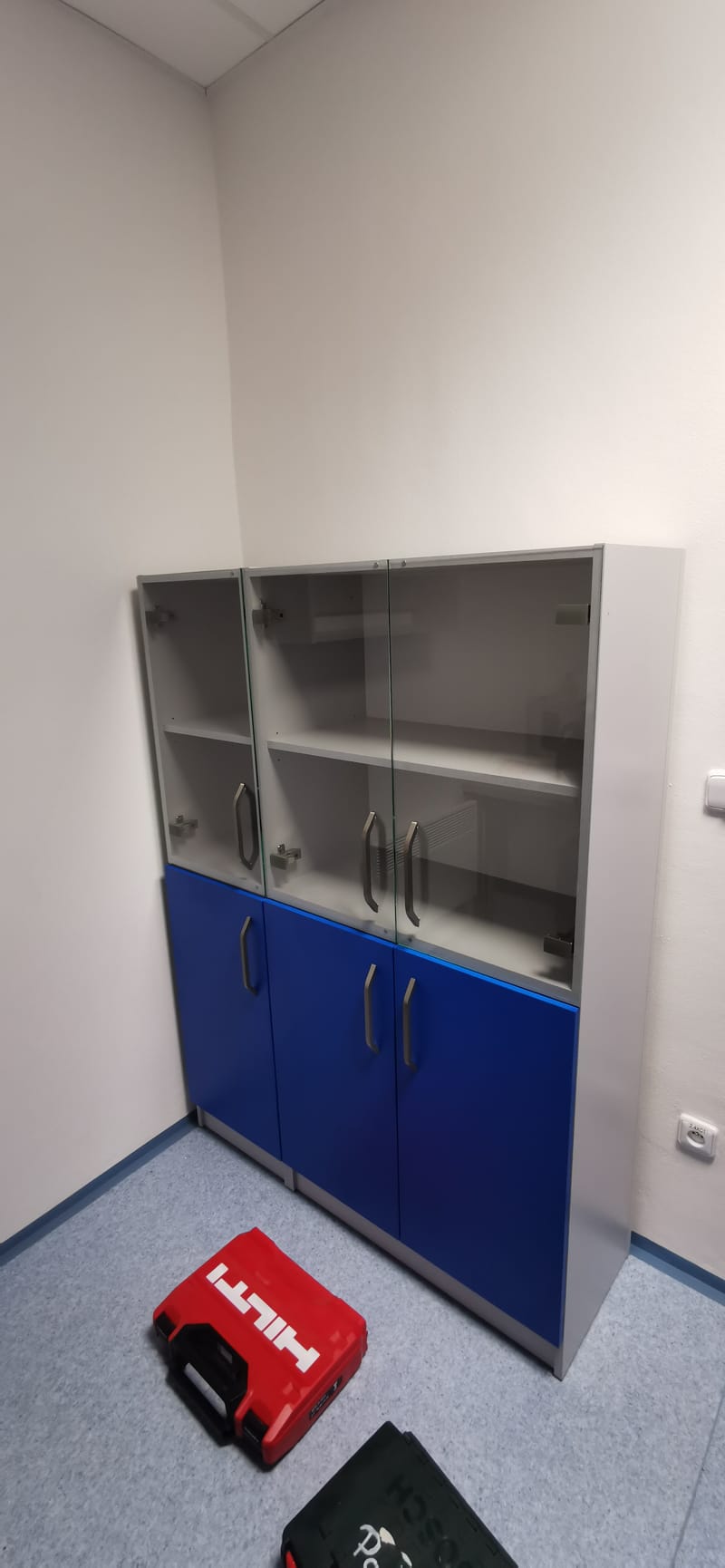 Skříně do zázemí vodárenského objektu