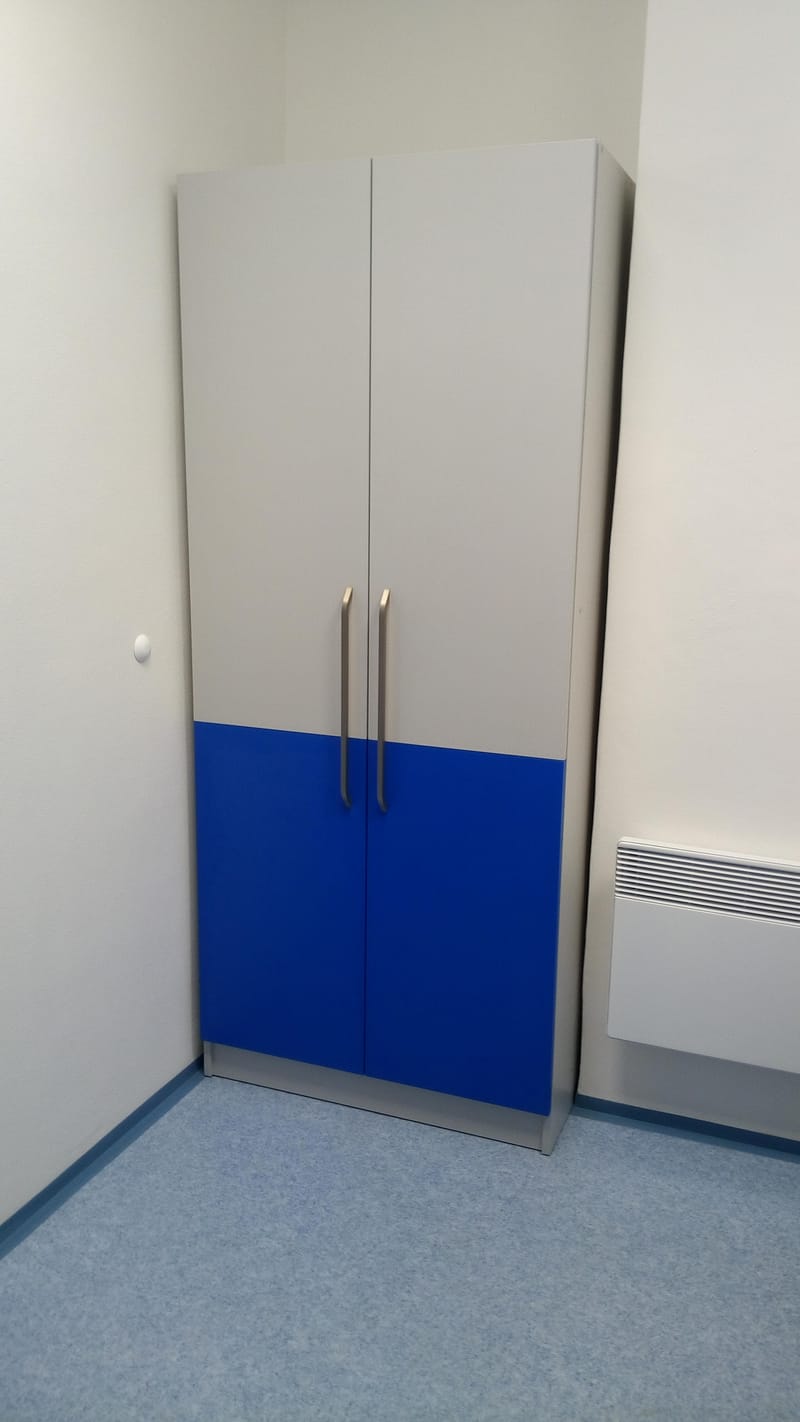 Skříně do zázemí vodárenského objektu