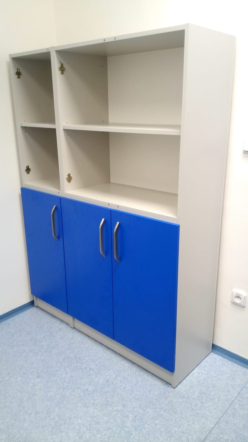 Skříně do zázemí vodárenského objektu