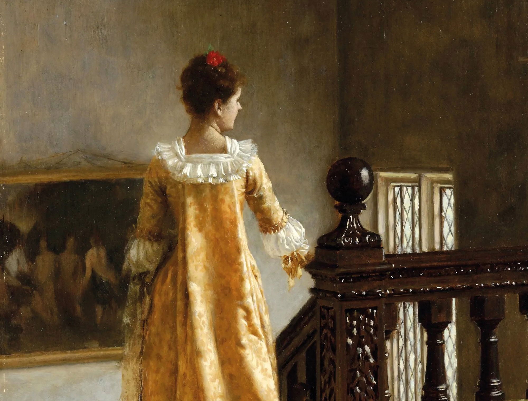 Edmund Blair Leighton, The Golden Train, 1891