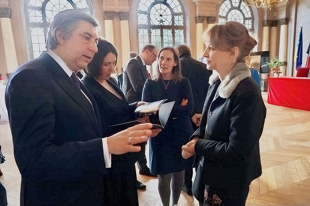 Visit of our Ambassador of Ukraine in Saint-Germain-en-Laye, April 2023