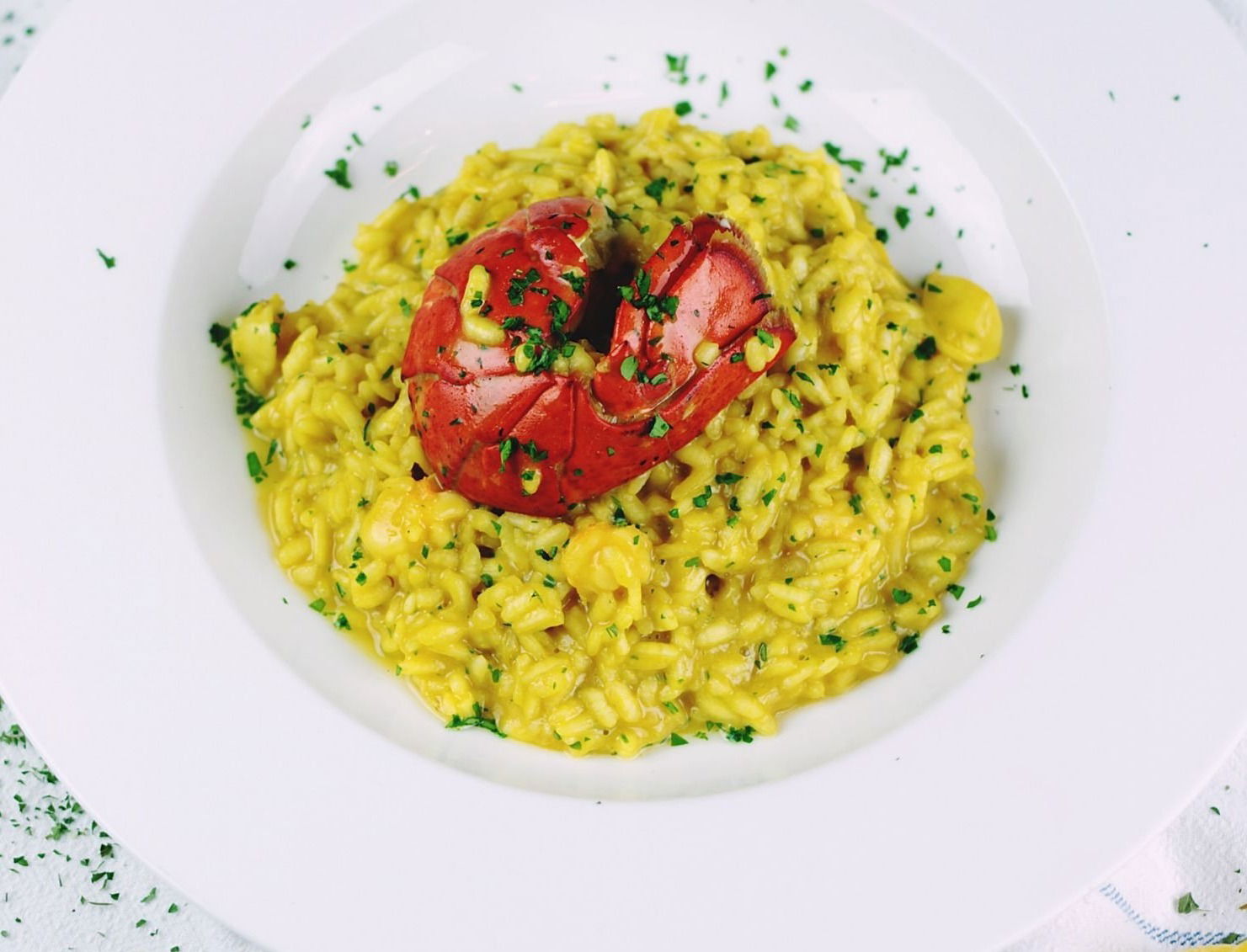 Risotto à la milanaise