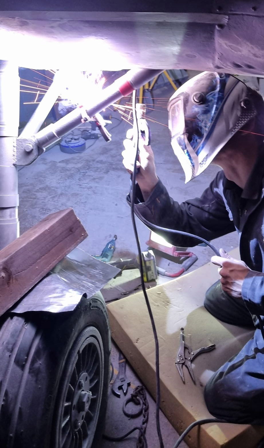 Initial Restoration work