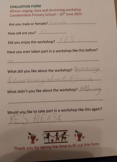 Evaluation forms  image