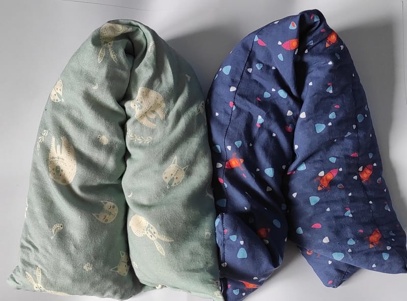 Les grandes bouillottes : les modèles croissants de lune