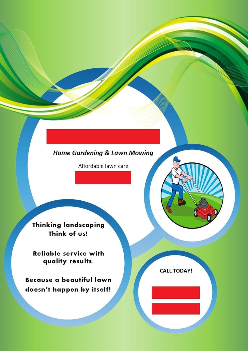 Posters & Flyers  (contact details removed from images for privacy)