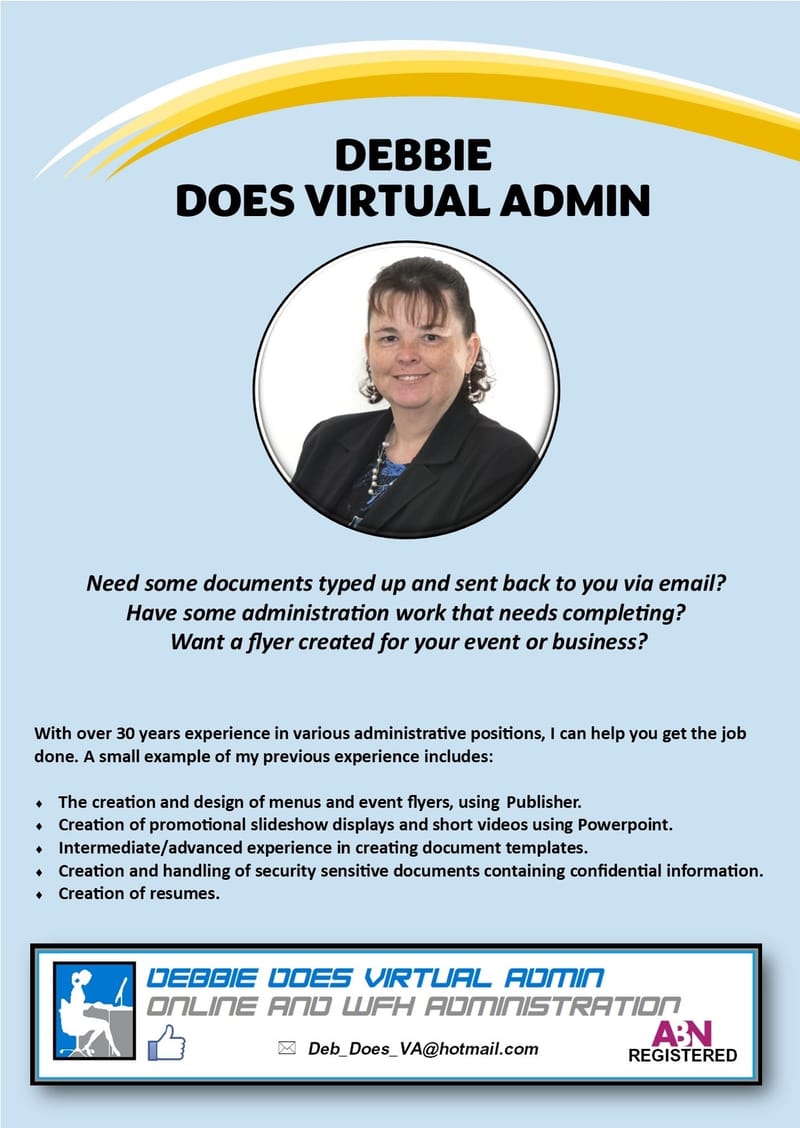 Business Card and Flyers to promote my work