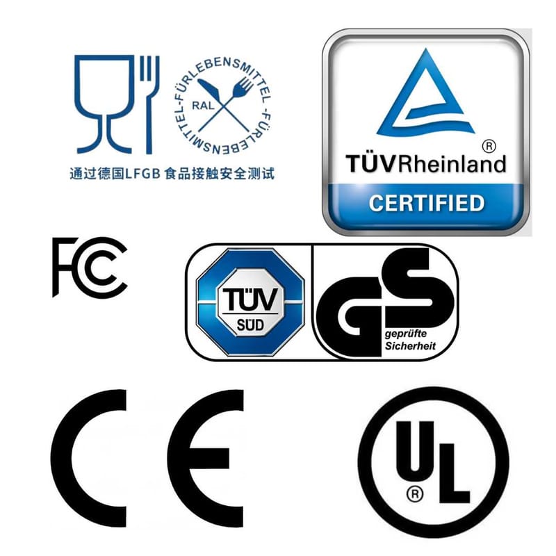 Quality- REACH & LFGB Certification