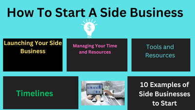 How To Start a Side Business While You Keep Your Day Job