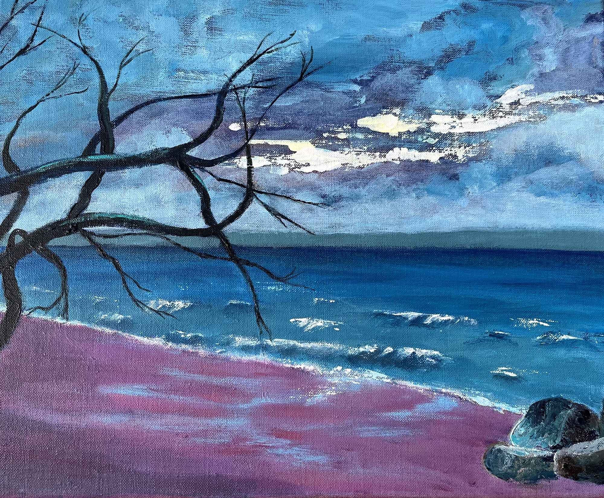 The Beach in Winter