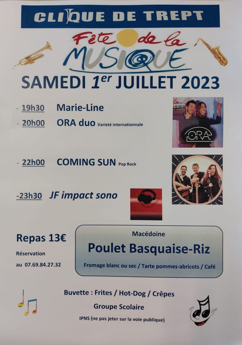 Fête de la musique 🎶 Trept