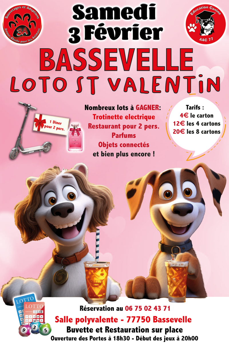 LOTO SAINT VALENTIN