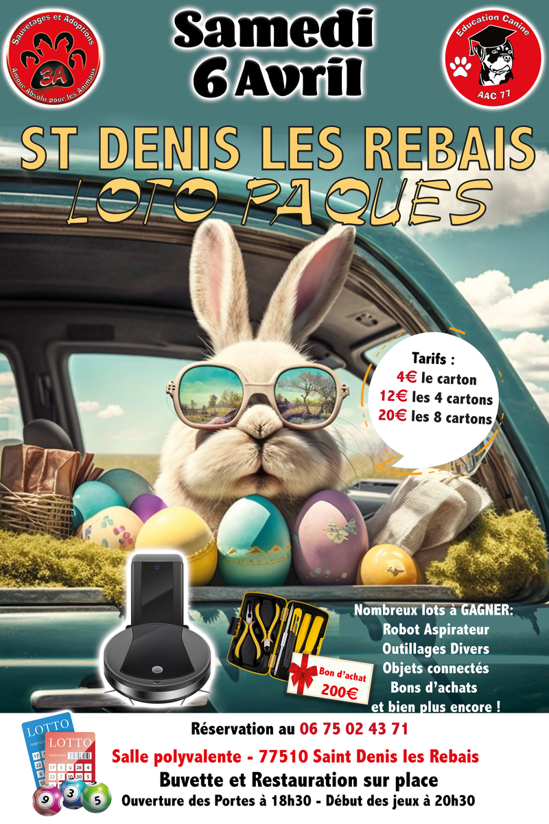 GRAND LOTO DE PAQUES