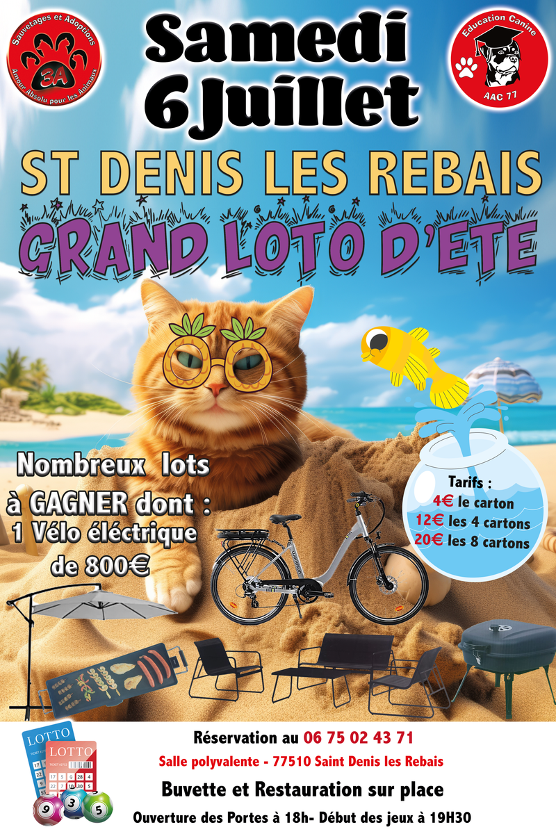 GRAND LOTO D'ÉTÉ