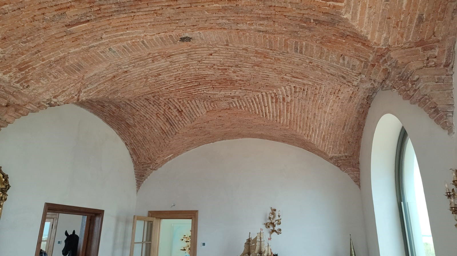 dining room ceiling after