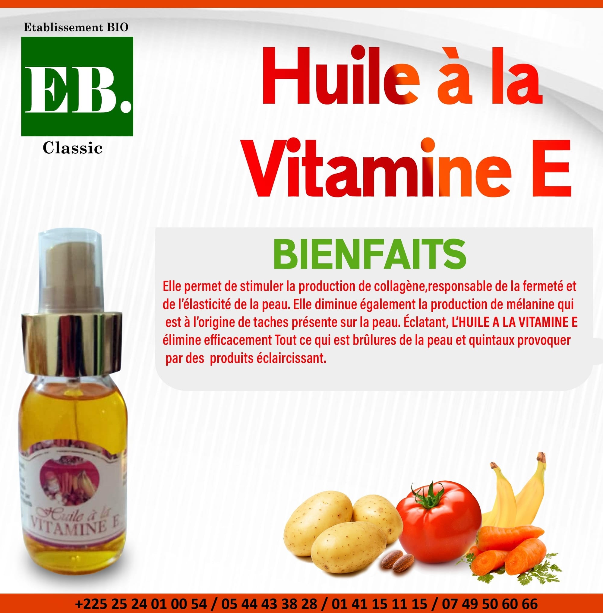 HUILE A LA VITAMINE E